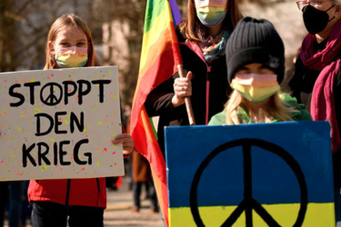 Germany Ukraine protest