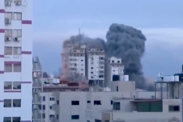 bombing Gaza