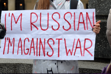 Russian against war
